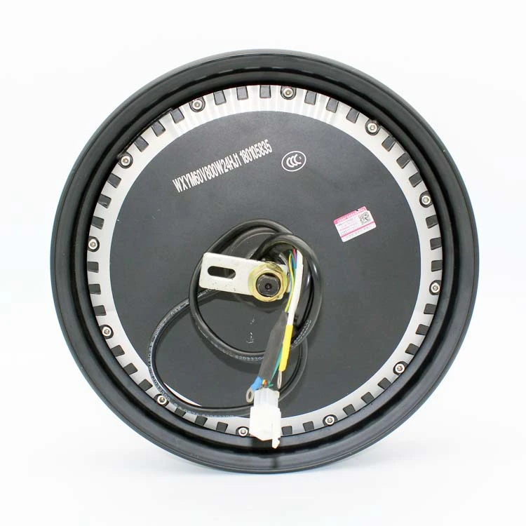 저속 허브 모터 500W 12인치 16인치 72V 디스크 브레이크가 장착된 전기자전거 모터