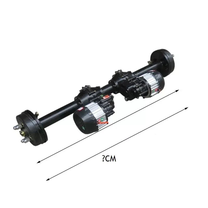 Low-Speed Dual Drive Differential Controller Remote Control Dual Motor Tracked Vehicle Dual Drive Rear Axle