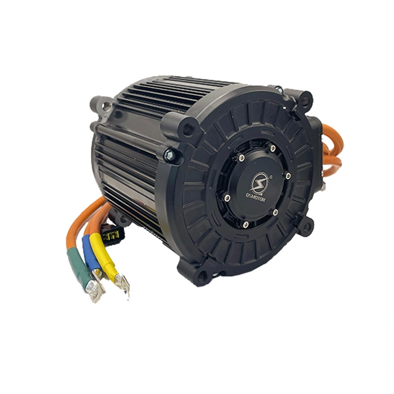 Động cơ không chổi than từ trường trung tâm Quán Thắng dùng cho xe đạp điện chống nước IP65 72V 4300RPM 15A 14.3Nm