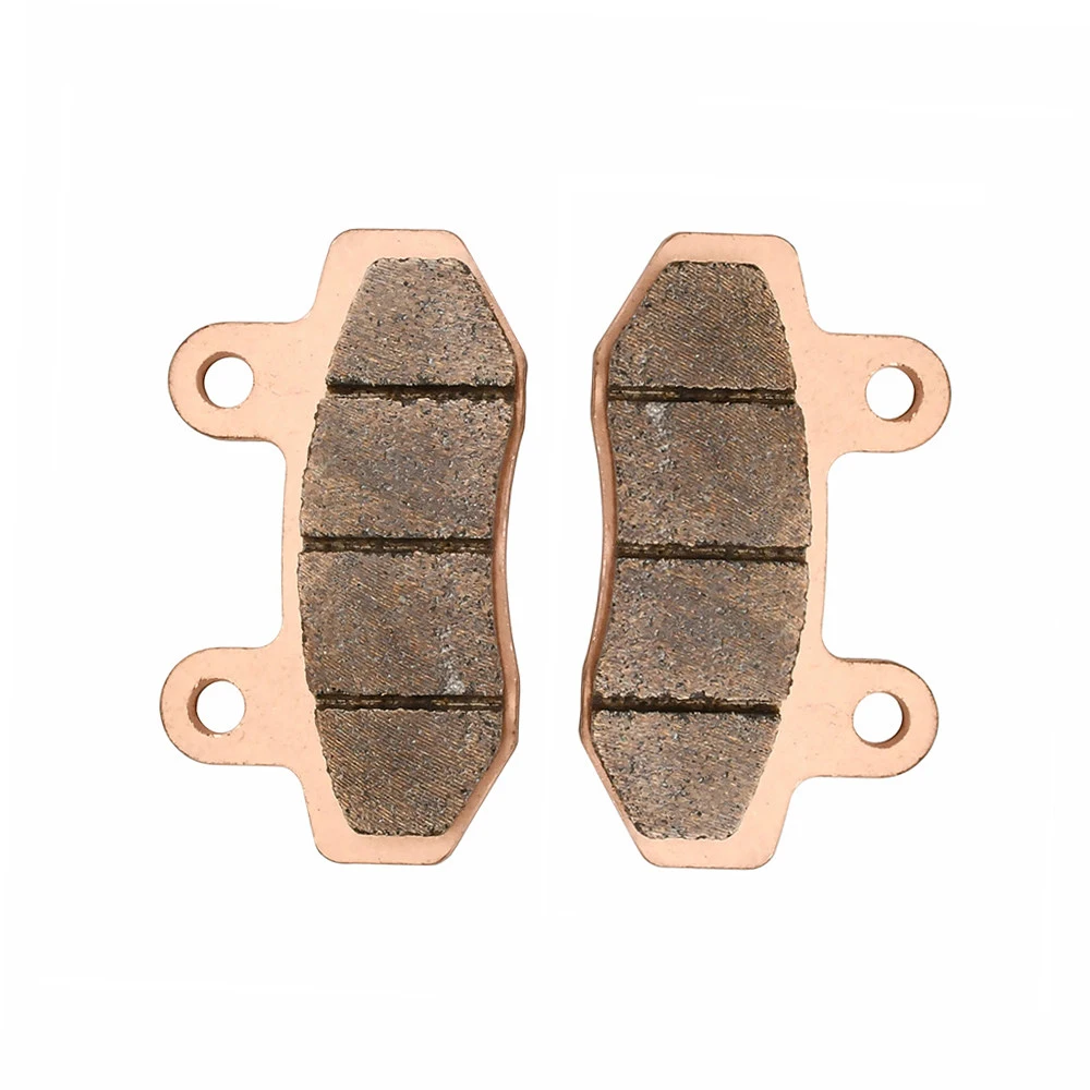 XCMT Phanh mới Ultra Bee Bán kim loại đệm phanh (đồng/Màu xám) trước/sau đĩa phanh cho Xuyên Long Goffie xe địa hình điện