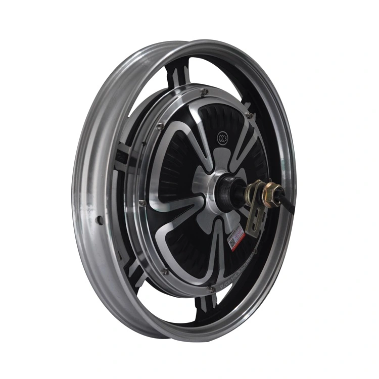 Xe máy điện không chổi than 16 inch 500W 48V 60V 72v không có hộp số, phanh tang trống Động cơ BLDC