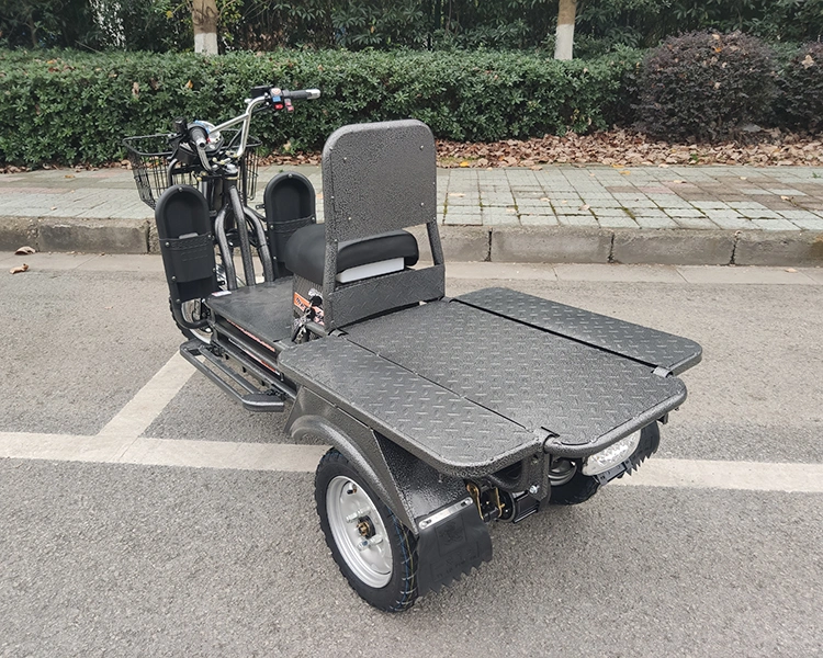 Tricycle Charging Vehicle 1200W 72v Load Express Heavy Electric Tricycle