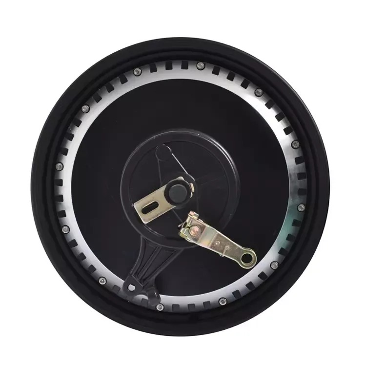động cơ xe đạp điện có công suất 500w, đường kính 12 inch, 16 inch, điện áp 72v và được trang bị phanh đĩa
