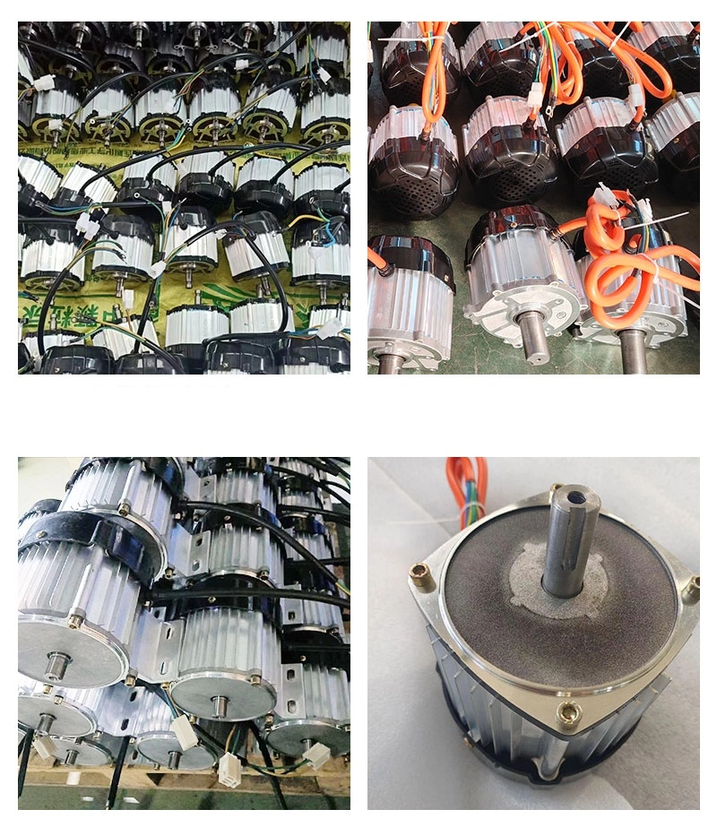 Xe điện ba bánh trục truyền động sửa đổi ròng rọc động cơ 24V 48v DC không động cơ bàn chải