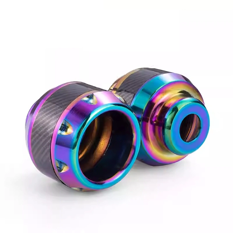 Electric motorcycle modified titanium anti-fall cover color scooter front fender protective cover