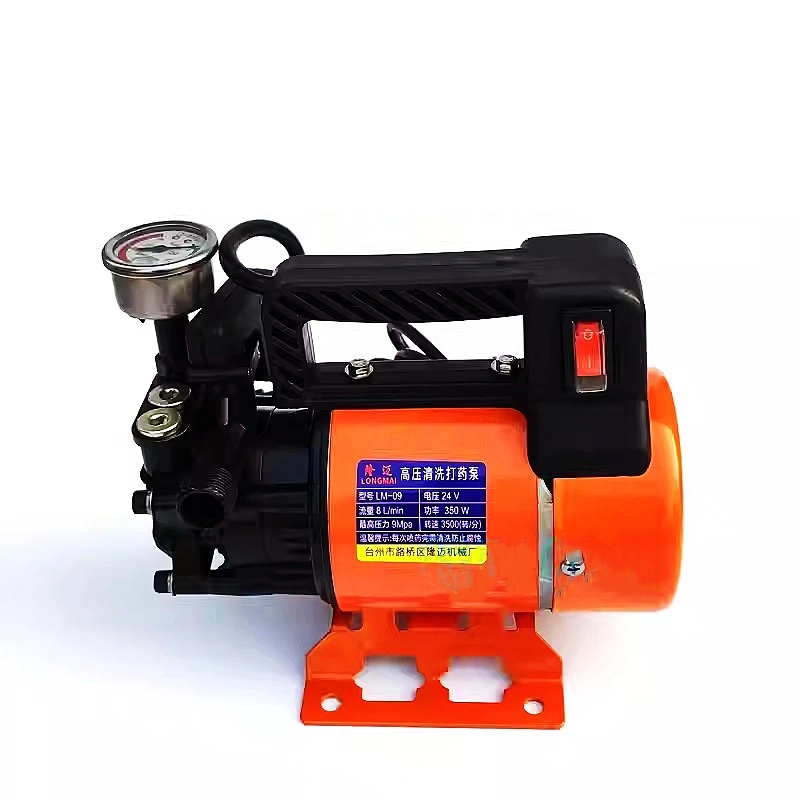 家用高压便携式洗车机12V24V60V72V电动农用喷雾洗衣机