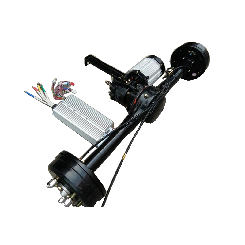 Electric tricycle Hybrid car rear axle 1000W 60V 72v hybrid rear axle assembly