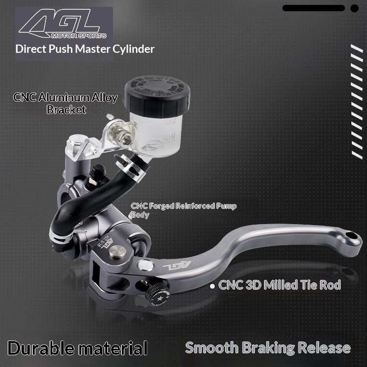 AGL Direct-Pull Pump #9 MagWheels Electric Motorcycle Forged Universal Modified Front and Rear Disc Brake Hydraulic System