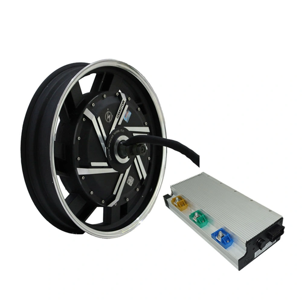 Xe máy điện công suất lớn 17x3.5 Inch 8000W 72V 120kph Bộ điều khiển động cơ kéo xe máy điện Tron Kit động cơ xe máy điện trung tâm không gọng