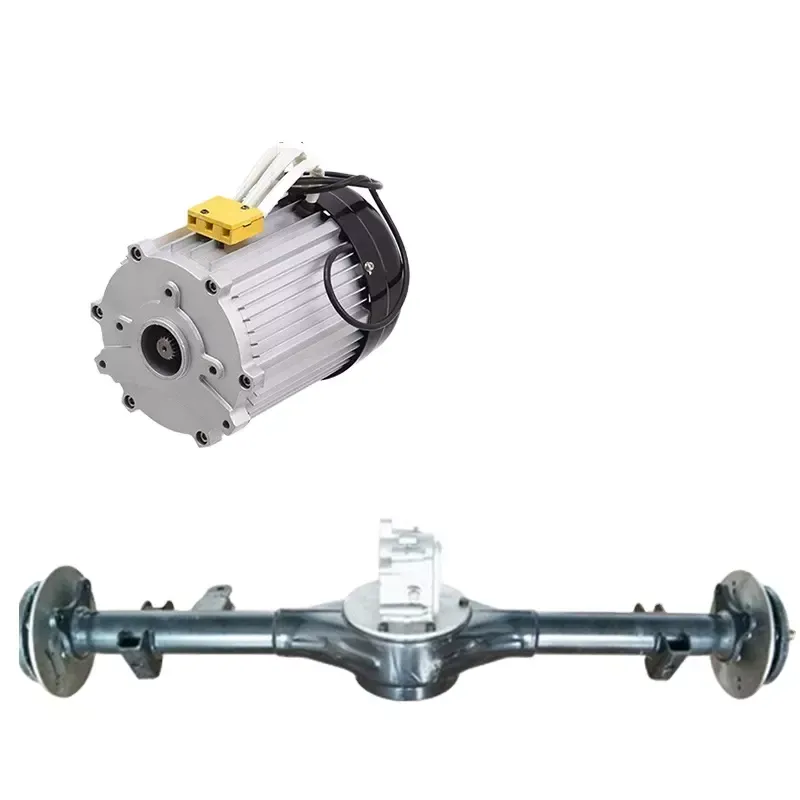 bộ dụng cụ chuyển đổi xe điện1200W 48V Xe điện 25kph xe kéo tay ba bánh xe động cơ điện PMSM chuyển đổi bộ dụng cụ