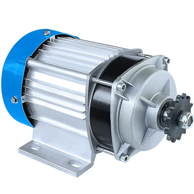 电动三轮车用48V 1000W直流无刷中置电机，低速450转/分