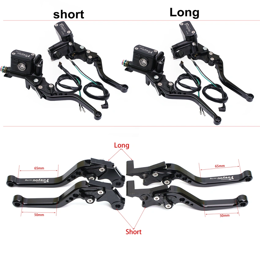 Pump phanh đĩa xe máy điện trên bàn đạp bơm dầu bơm nhỏ thằn lằn phụ tùng cải FX mới cải tiến/nâng cấp