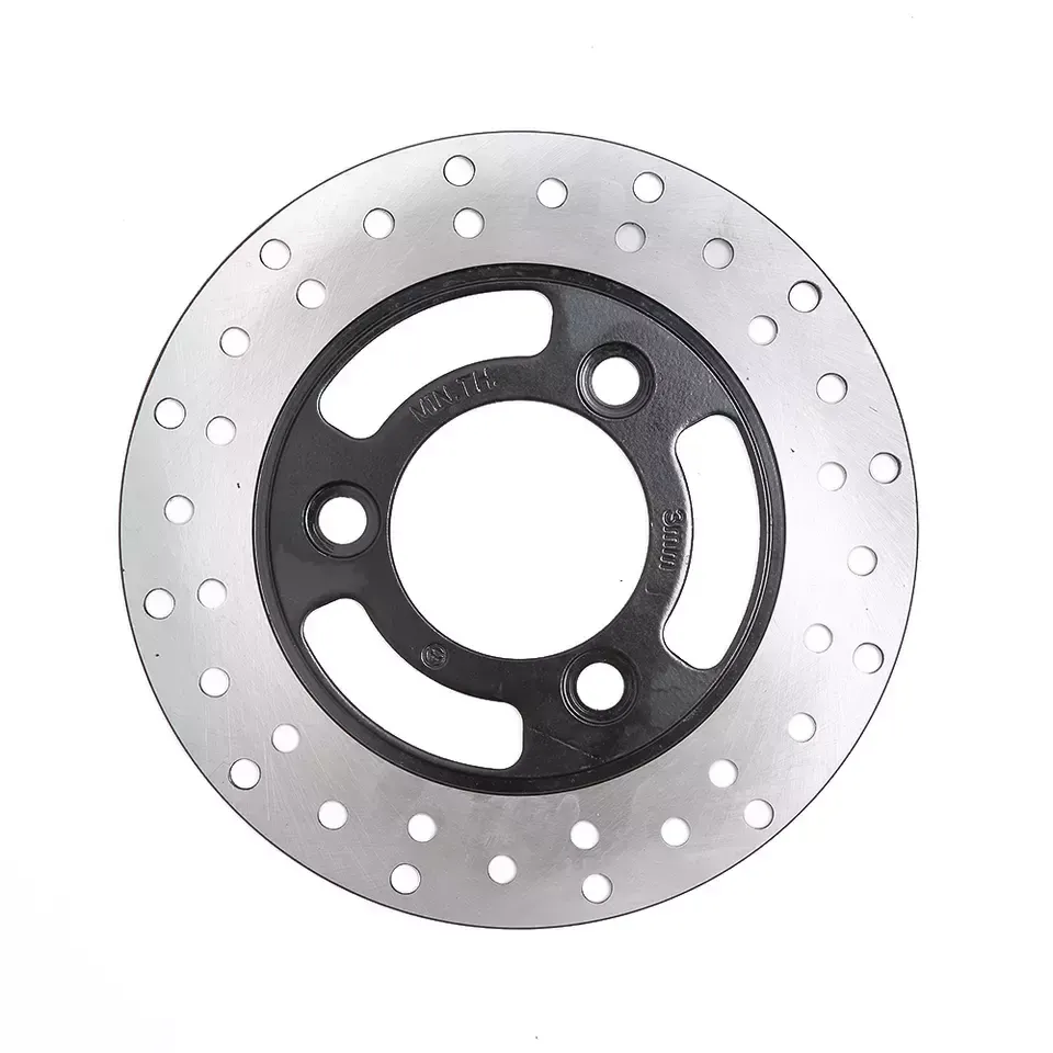 Đĩa phanh xe máy Đường kính 180mm Thay thế má phanh sau Đĩa phanh bằng thép không gỉ mới chất lượng cao