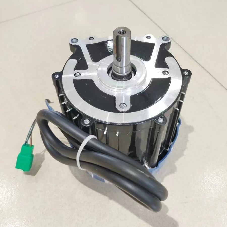 중앙 구동 모터 1000W 800W 72V 전기 오토바이용 DC 모터