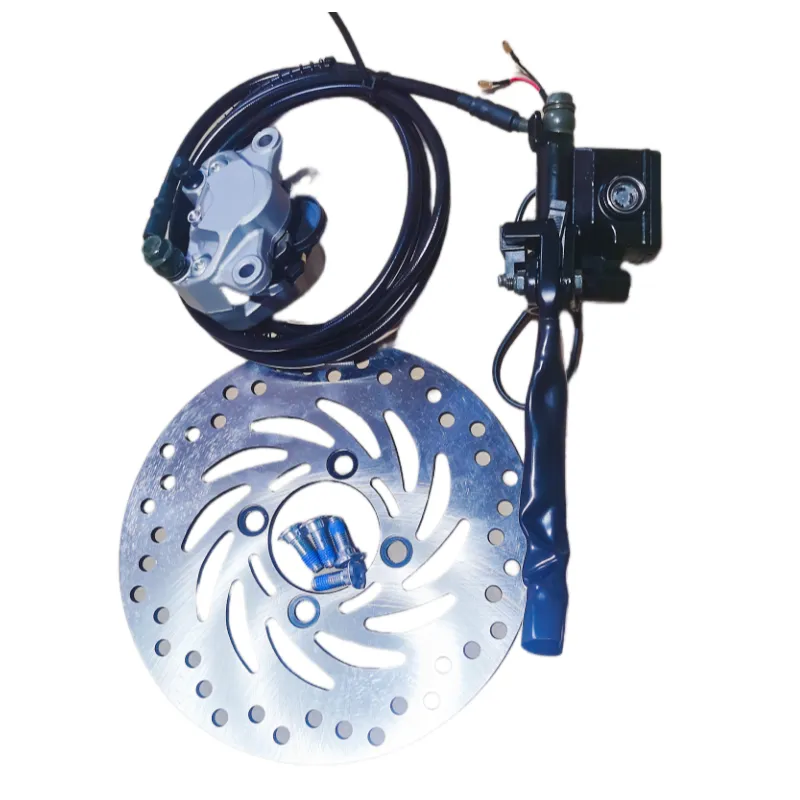 Hệ thống phanh đĩa bánh sau Phanh đĩa thủy lực phía sau xe máy điện 220mm