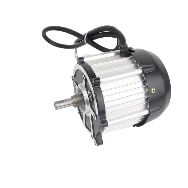 Xe điện ba bánh trục truyền động sửa đổi ròng rọc động cơ 24V 48v DC không động cơ bàn chải