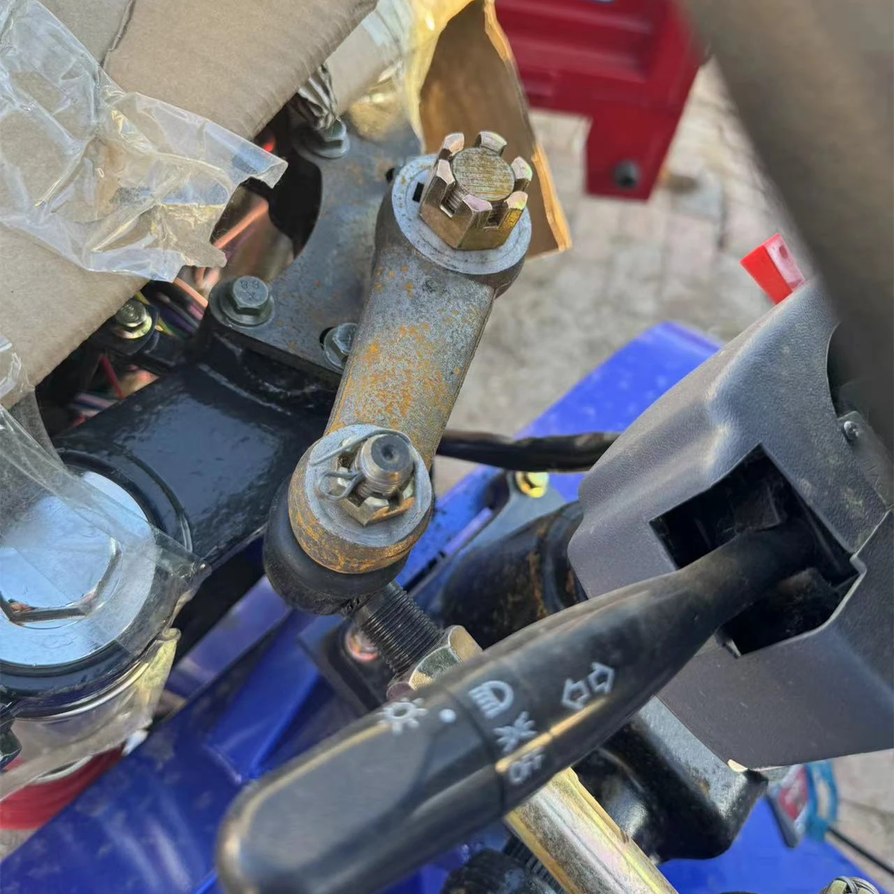 Electric Vehicle Accessories Electric Tricycle Modified Steering Wheel Assembly