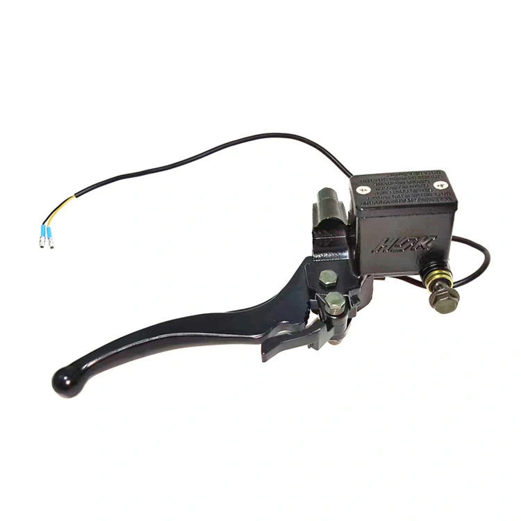 Bơm phanh đĩa thủy lực chủ động HK phanh tay, hợp kim nhôm Model 802, áp dụng cho xe máy điện ba bánh, Bảo hành một năm