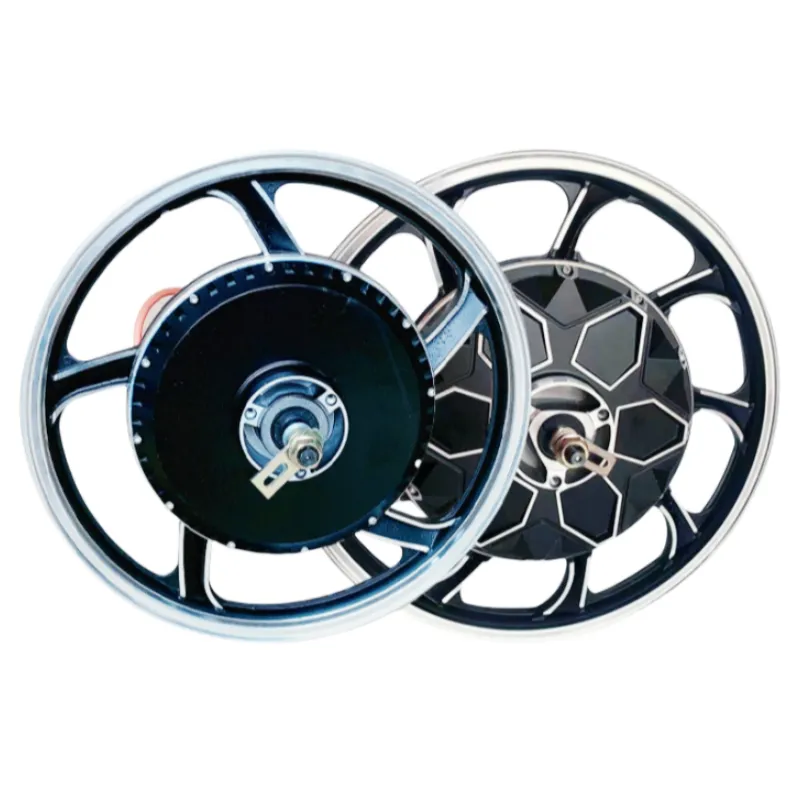 电动汽车电机250-17英寸轮毂电机60V 72V 2000W摩托车直流电机