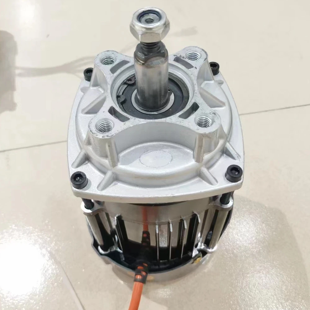 중앙 구동 모터 1000W 800W 72V 전기 오토바이용 DC 모터