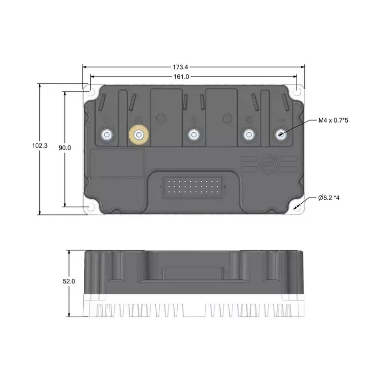 DC 모터 컨트롤러 60V/72V/96V 2000W ND96240 BLDC 속도 컨트롤러 전동 스쿠터