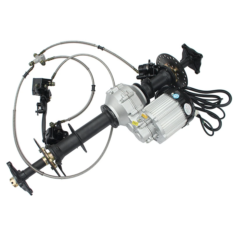 전기 카트 튜닝 부품 디퍼렌셜 리어 액슬 48V/60V 500W 모터 골프 카트 리어 액슬