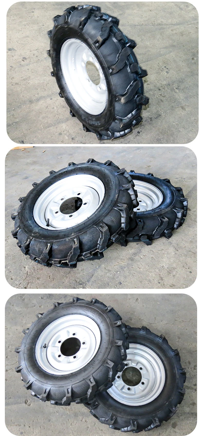 Thickened Electric Tricycle Tire Cargo Outer Tire 5 Holes 500-12 Wear-resistant Tire