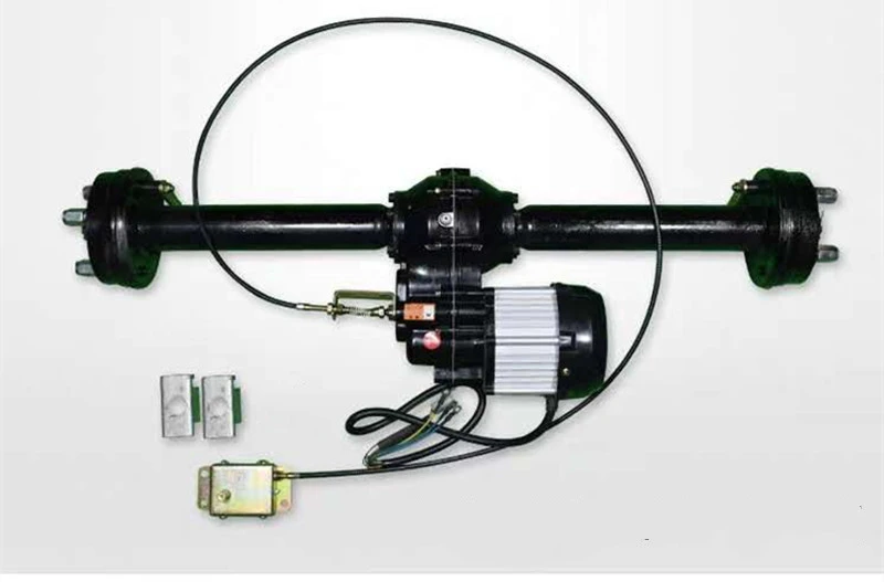 저속 전동 카트 세발자전거 48V 60V 500W 650W 800W 리어 액슬 어셈블리