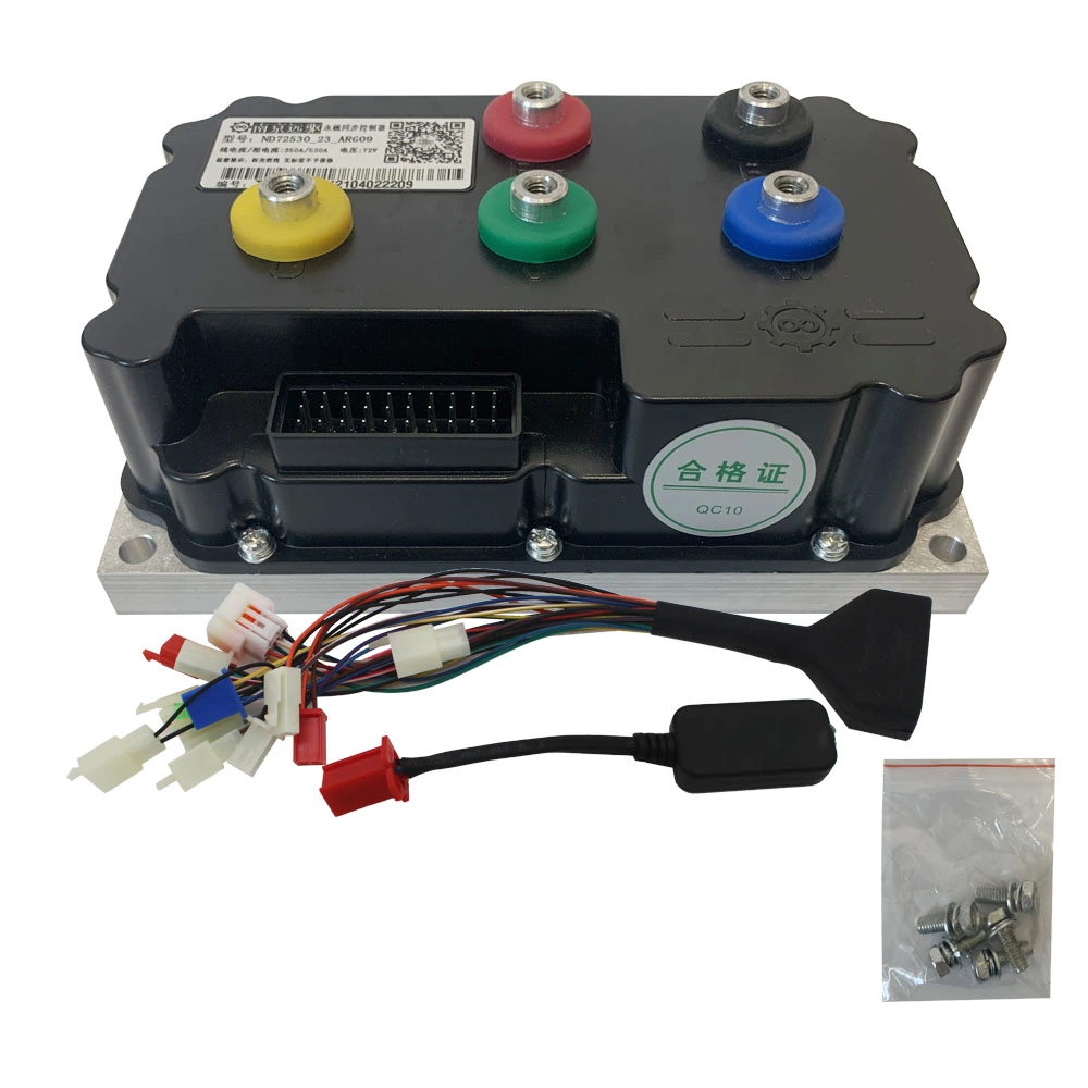 大功率电机用5000W 72v电动摩托车控制器ND72530正弦波控制器