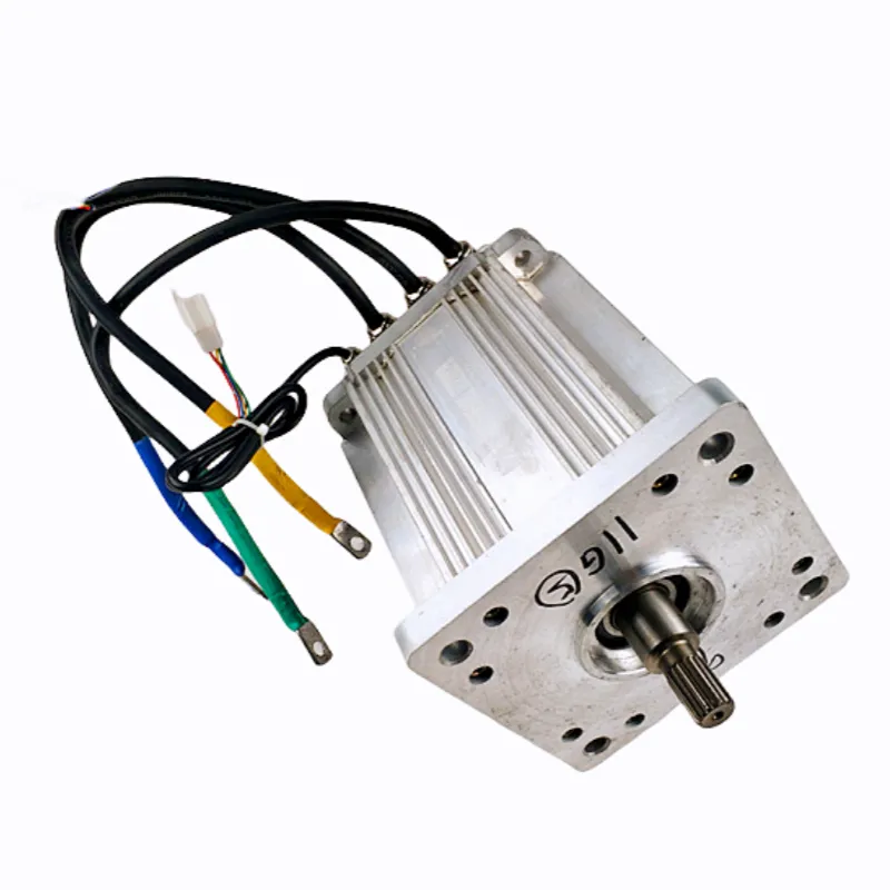Electric 3 and 4 wheel high power DC brushless differential PMSM rear axle 4500W