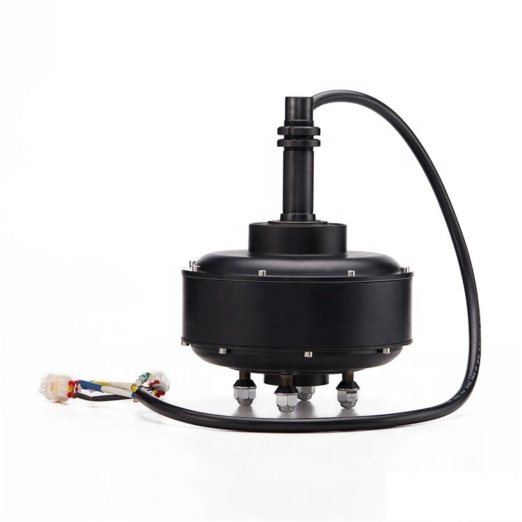 单轴12英寸2000W 60V 72v深盘电动直流轮毂电机新能源汽车