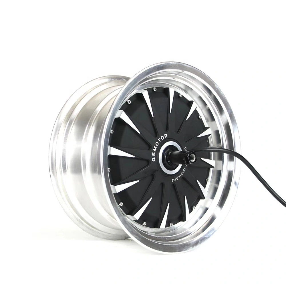 热销直流电机12*3.5英寸1500W 72v电动滑板车轮毂电机