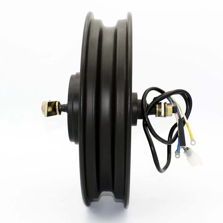 저속 허브 모터 500W 12인치 16인치 72V 디스크 브레이크가 장착된 전기자전거 모터