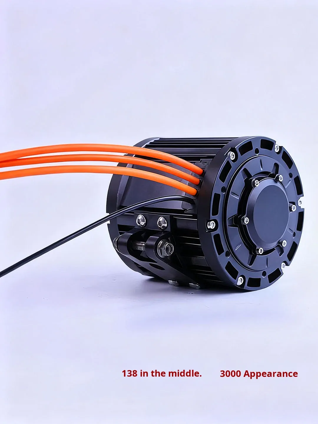 Qsmotor 无刷管状中置驱动电机 60V 1100W 90 120 138 单头高效电机用于电动自行车