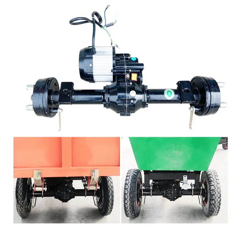 Bộ điều khiển trục sau động cơ không chổi than tốc độ thấp 48V800W được sửa đổi cho trục sau của xe ba bánh điện