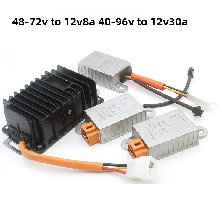전기 자동차용 DC-DC 스텝다운 컨버터 12V를 48V-96V로 변환, 출력 8A-30A