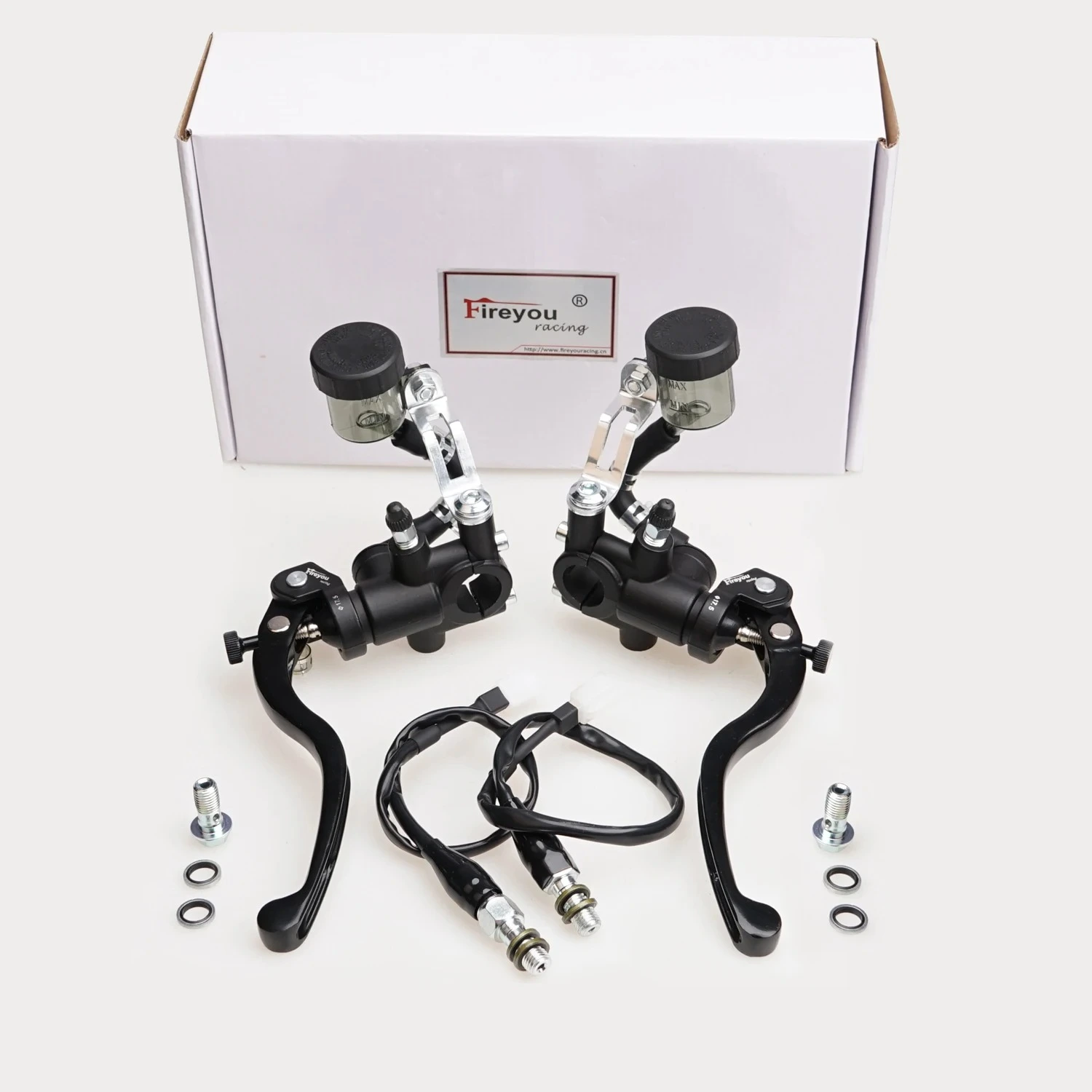 New 17.5mm Radial Direct Push Pump Brake Lever 17.5RCS Model Motorcycle Modified Left/Right Hand Control Made in China