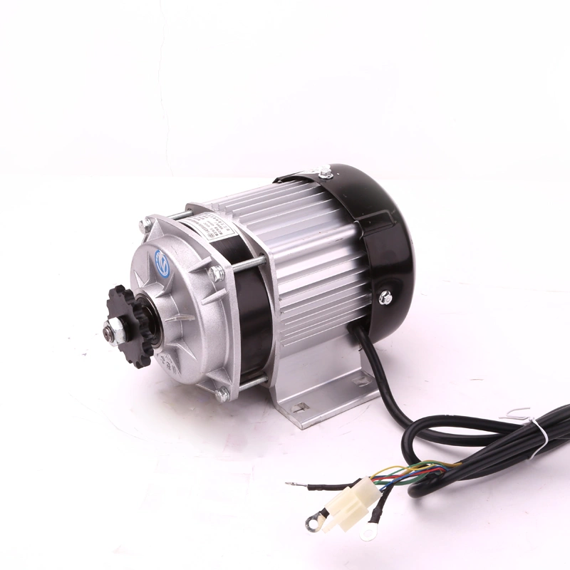 DC 감속 모터 36V 48V 350W 500W 전동 트라이크 무브러시 스프로킷 모터