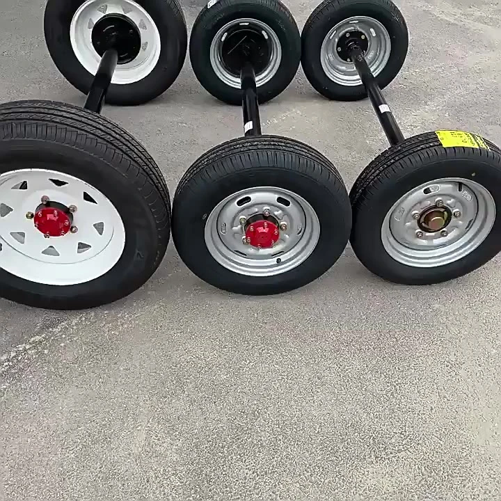 Cầu trước sau cho xe ăn uống hạng nặng Cầu rơ moóc hạng nặng 3000kg bộ tổng thành
