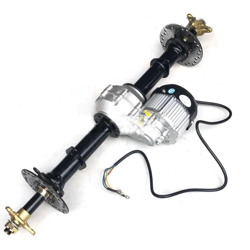 전기 카트 튜닝 부품 디퍼렌셜 리어 액슬 48V/60V 500W 모터 골프 카트 리어 액슬