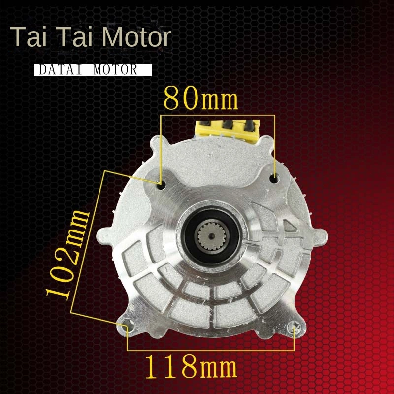 电机无刷大功率五孔差速器后桥 IE1 效率 60v1500 瓦 72v2000 瓦 脚部安装 3000 转 110 毫米