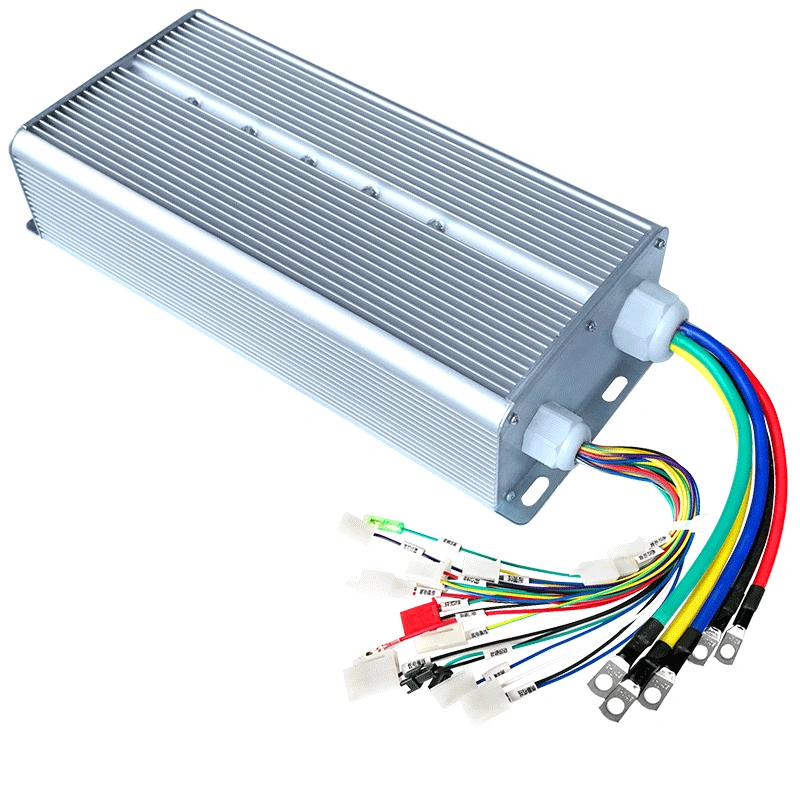 Bộ điều khiển động cơ không chổi than mạnh mẽ 60V 3000w Động cơ một chiều 36 ống phổ quát Xe ba bánh điện