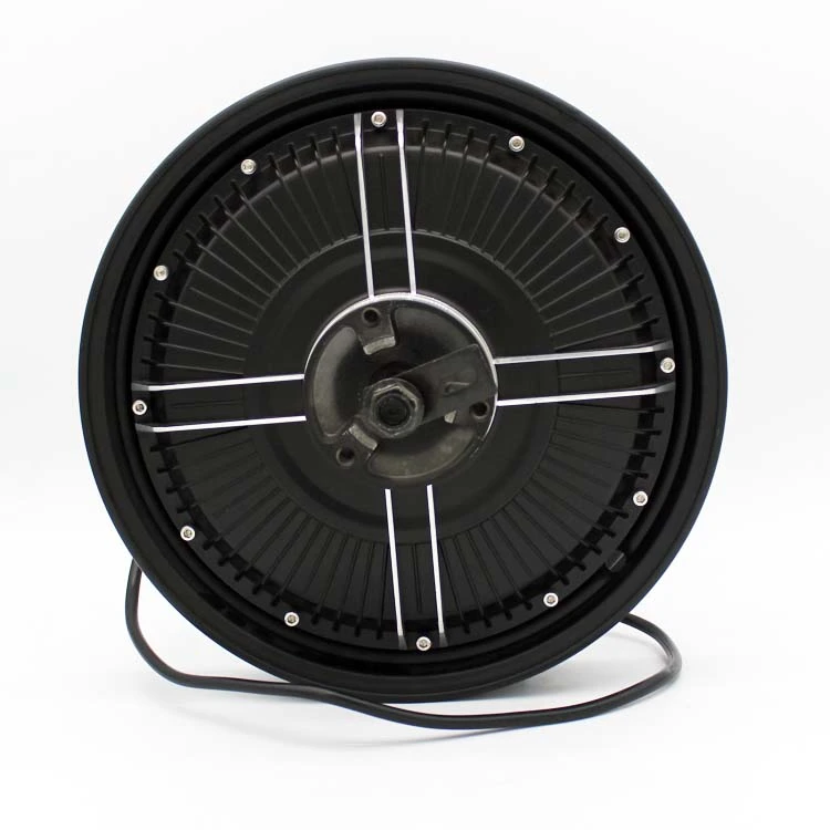 Động cơ DC đặt trong vành xe 1200W Động cơ đặt trong vành xe không chổi than 16 inch 48V 60V 72v cho xe đạp điện với phanh đĩa