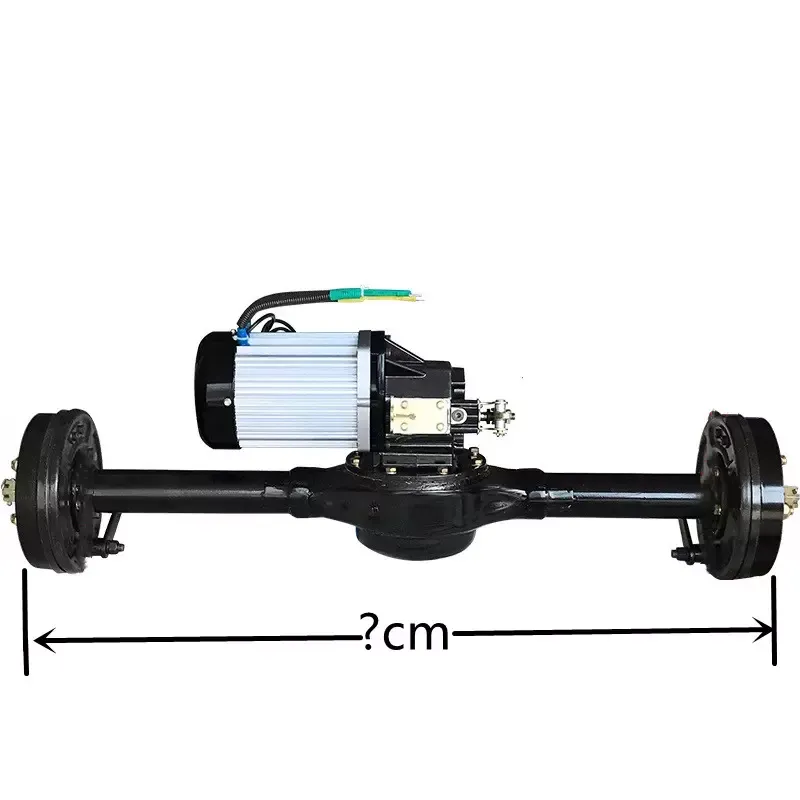 고품질 전동 삼륜차 DC 모터 60V 70V 5KW 6KW 변속 헤비 서스펜션 전기 자동차 리어 액슬