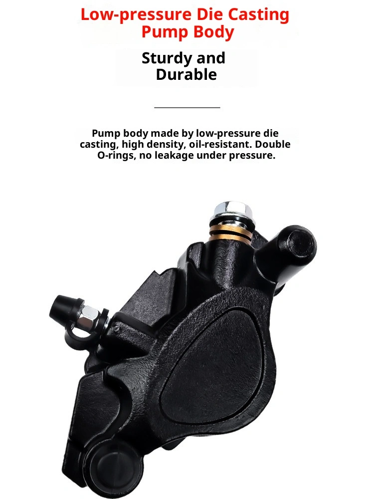 Yuanda 009 Motorcycle Disc Brake Assembly Lower Pump Reverse Brake Caliper Turtle King Scooter Left And Right Placement