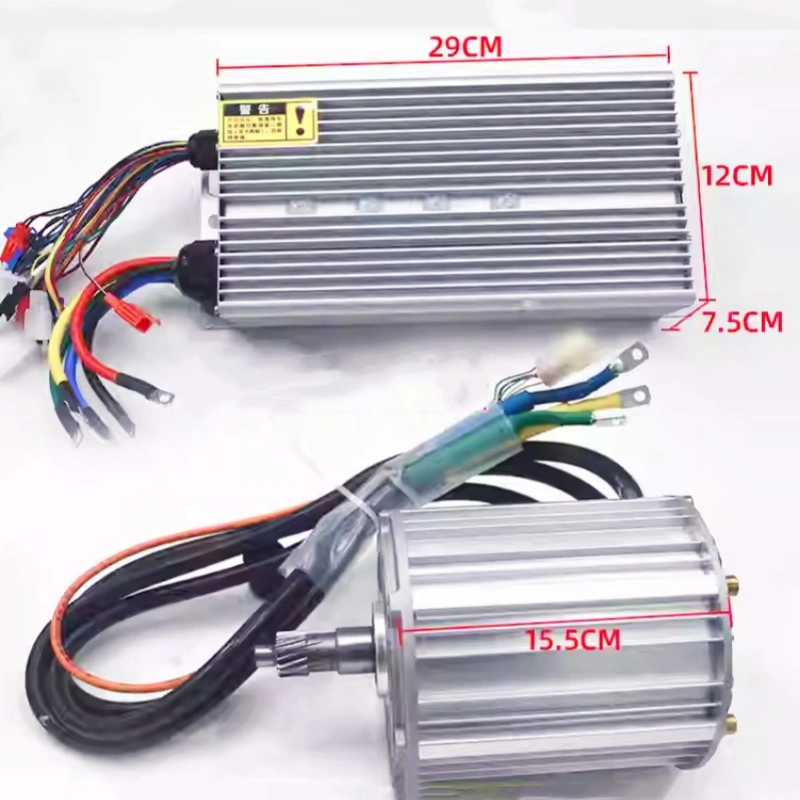 四轮车用电三轮电机控制器2000W60V72V永磁同步无刷电机