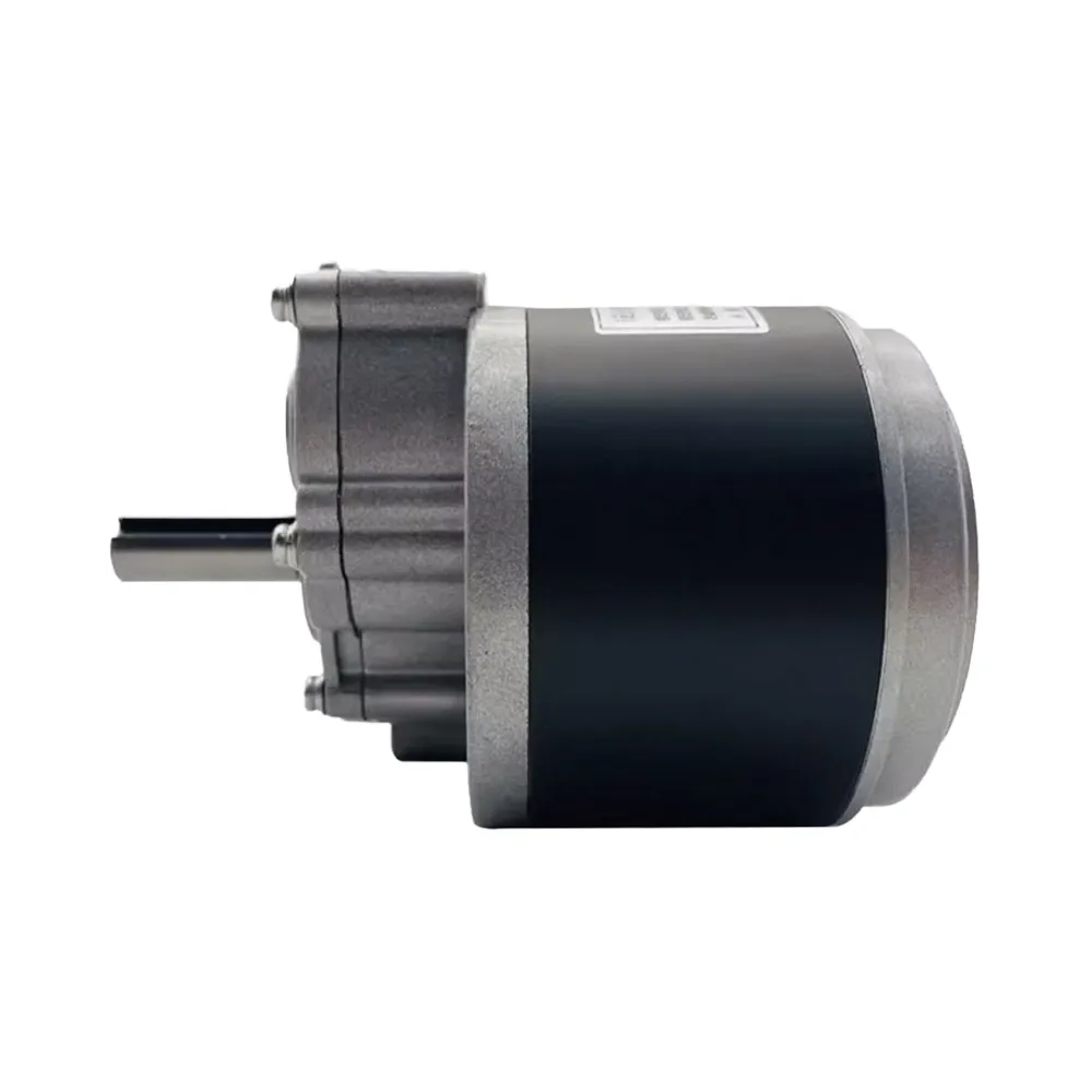 250W 24V 120 RPM 브러시드 직류 전동기, 휠체어용 전자 브레이크 내장 브러시드 DC 모터