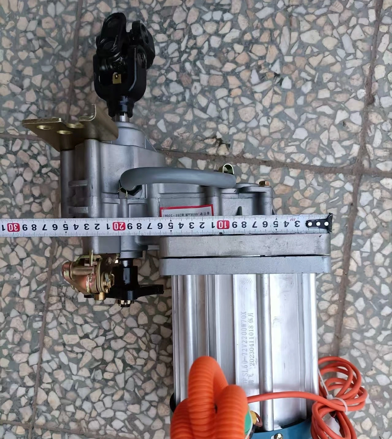 Bộ biến tần điện lai động cơ xe ba gác xăng kiểu cải tiến