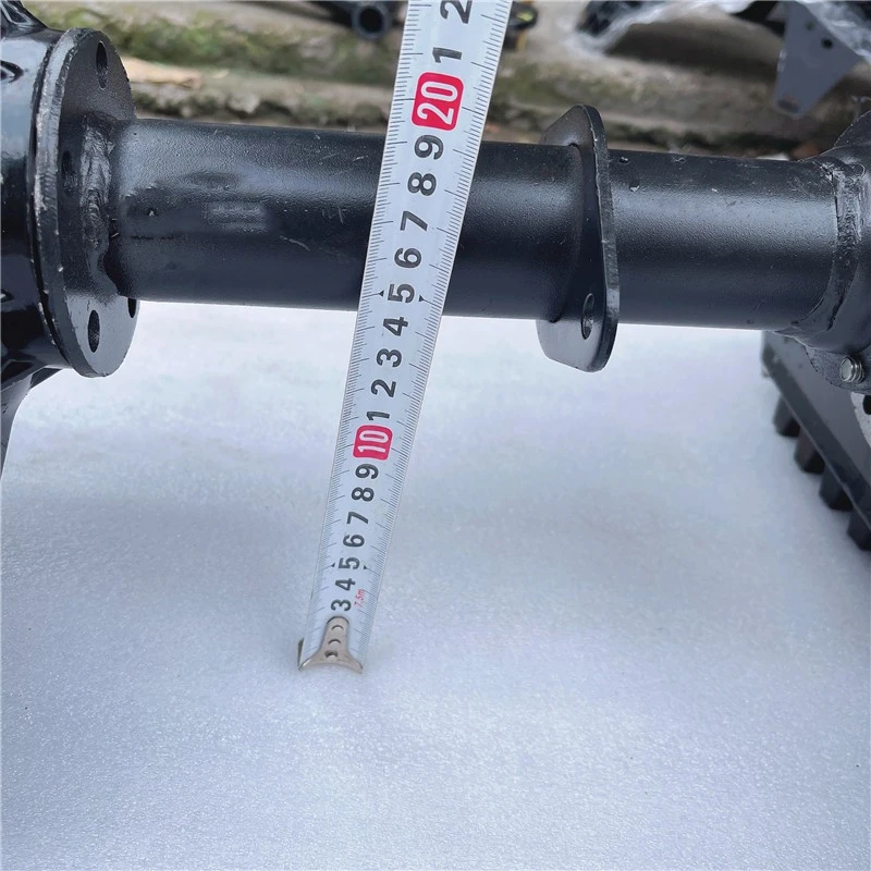 Electric Snowmobile Rear Axle 60 1000W Motor Track Wheel Electric Go Kart Rear Axle Differential Kit
