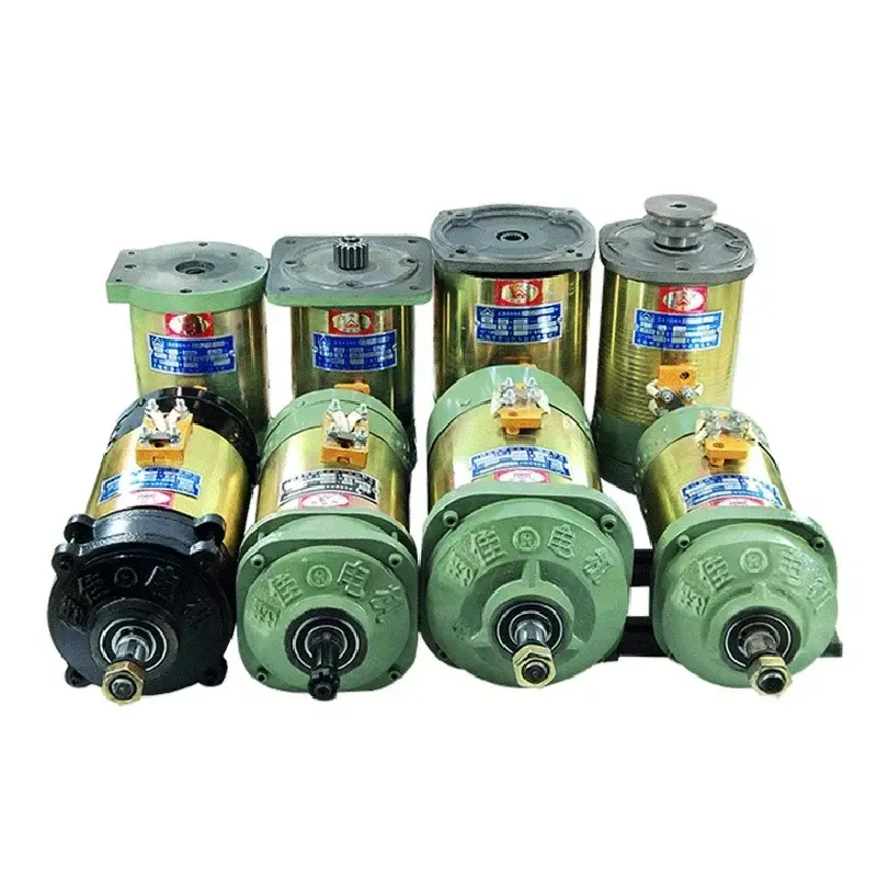 Xe máy ba bánh xe bằng điện 48V 1200W 60V 1500W động cơ chổi than mô-men xoắn cao cho xe điện